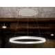 Campana techo PANDO SKYRING/54 BLANCO V.1130 ECO PLUS. 10007. Ancho 80 cm. Clase C